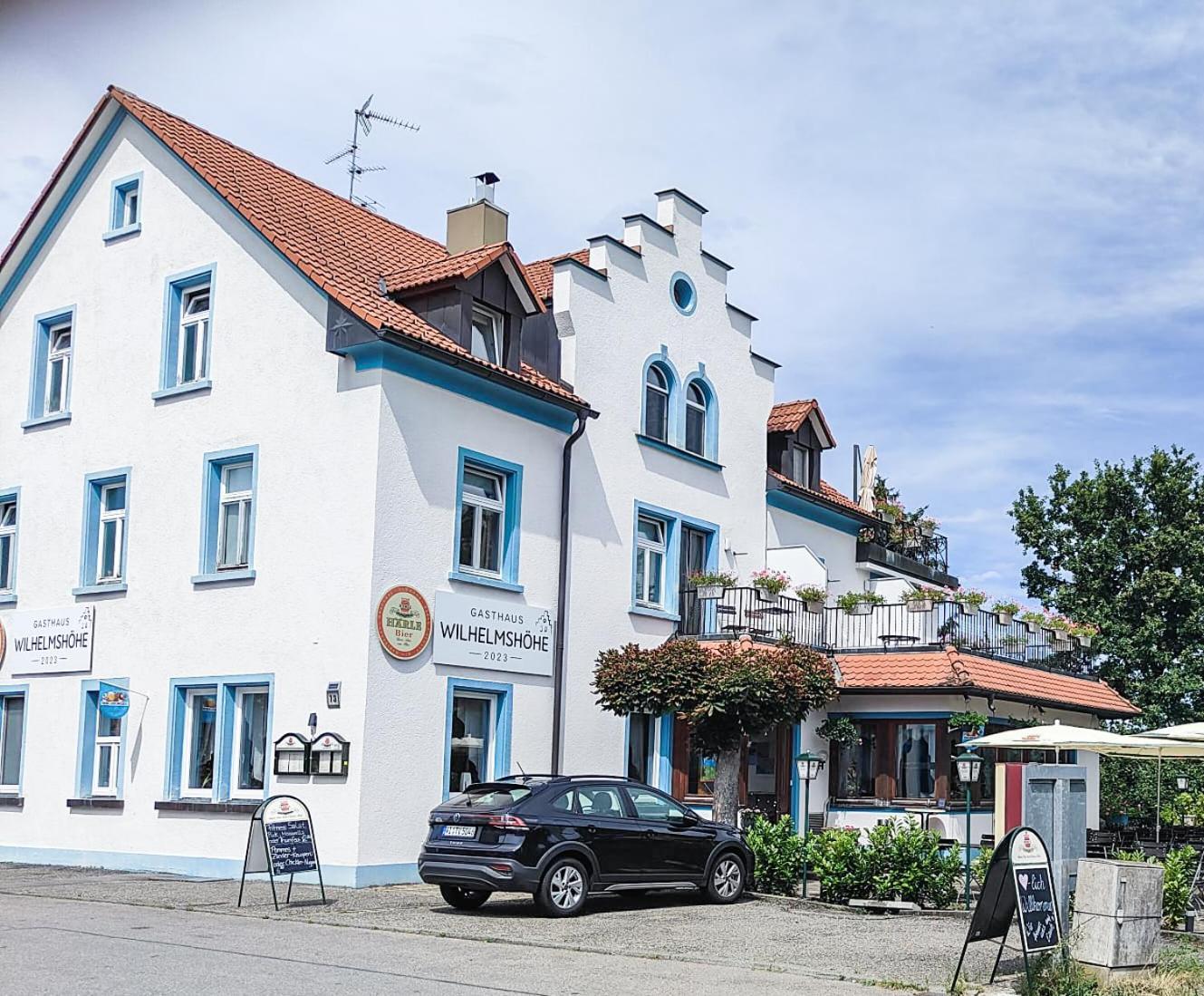 Gasthaus Wilhelmshoehe Wasserburg Dış mekan fotoğraf